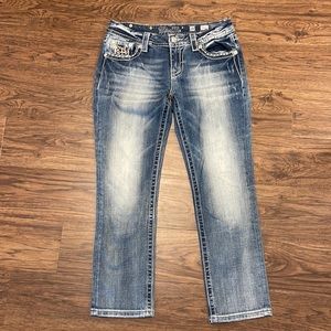 Miss Me Jeans (24 1/2” inseam, mid rise, easy crop)